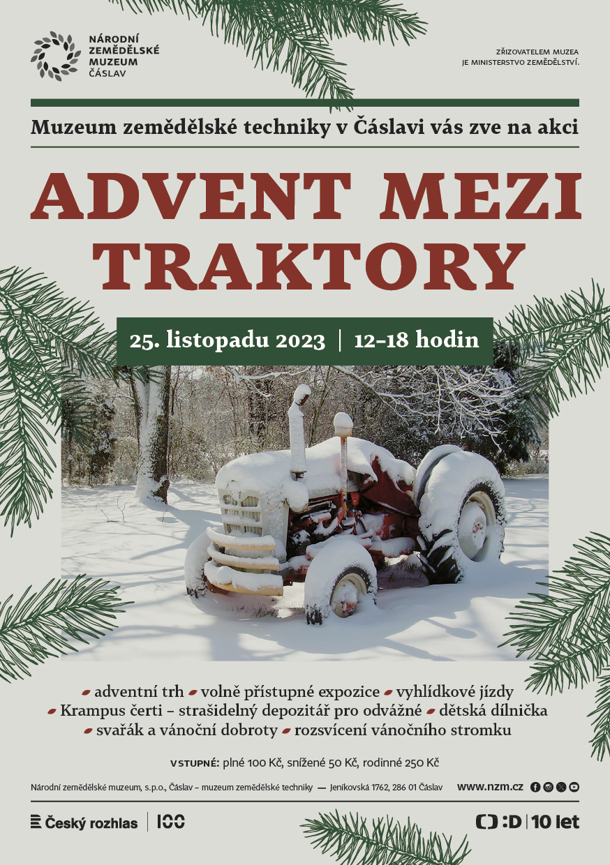 Advent mezi traktory